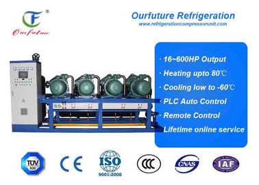 Unidades de refrigeración comerciales paralelas de rosca, de alta temperatura