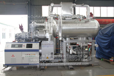 Estante del compresor del sistema de refrigeración del CO2 del tornillo de la frecuencia de la variedad para rápido congelado