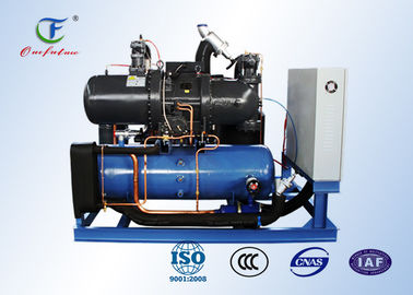 Refrigerador refrigerado por agua industrial 80HP - capacidad del tornillo de la sola etapa de la refrigeración 600HP