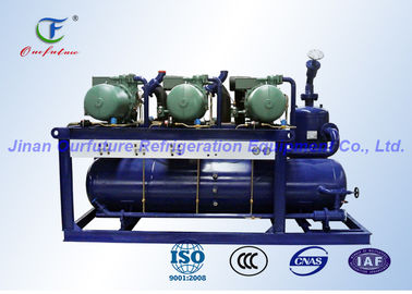 Unidad del compresor de la cámara fría del ahorro de energía, unidades de refrigeración comerciales de 380v 3p